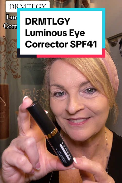 Concealers just mask the problem. DRMTLGY Luminous Eye Corrector SPF41 fixes, protects, and transforms your under eyes!!!  #DRMTLGY #eyecorrector #eyes  #tiktokshopblackfriday  #tiktokshopholidayhaul #giftideasforher #giftideasforhim #seasonalessentials  @DRMTLGY  #tiktokshopcybermonday