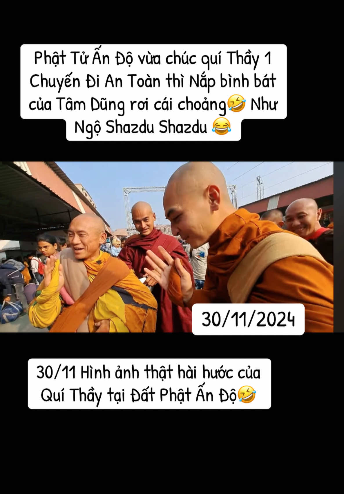 30/11 Hình ảnh thật hài hước của Quí Thầy tại Đất Phật Ấn Độ🤣#longkadaily #thayminhtuemoinhat #suminhtue #thichminhtue #minhtang #nhungo #tamdung #tichquang #quangdat 