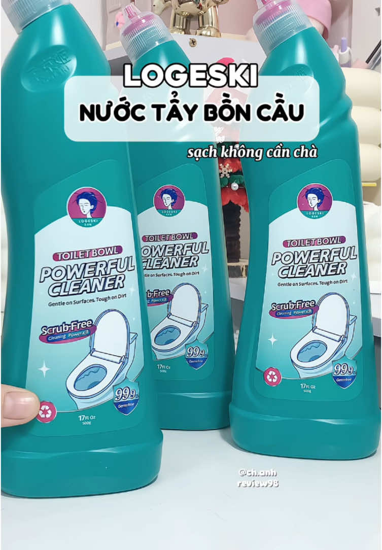 Chuẩn bị đến mùa dọn nhà đón Tết rùi. Mọi người sắm ngay combo nước tẩy Logeski này về để dọn dẹp nhanh chóng và dễ dàng hơn nè #nuoctayboncau #nuoctayboncaulogeksi #nuoctayboncauhangdumuc #nuoctayboncaukhongcancha #xuhuong #fyp 