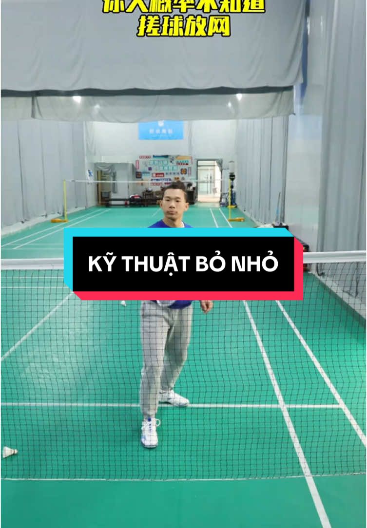 Kỹ thuật bỏ nhỏ #badminton #caulong #badmintontiktok #caulongphongtrao #badmintonlove #badmintontraining #hoccaulong #kythuatcaulong 