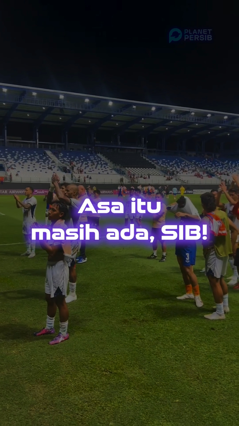 #PERSIB berhasil memberikan bukti perjuangan sampai menit-menit terakhir!💙. Terima kasih, #Bobotoh atas dukungan luar biasa kalian! 🙌 Kesempatan masih ada, mari terus berjuang bersama!💪 #PlanetPersib #MarkasMasaDepan