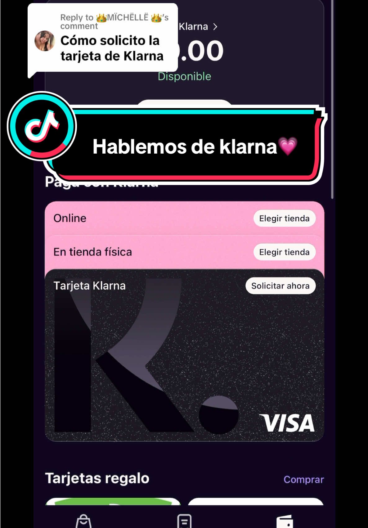 Replying to @👑MÏCHËLLË 👑 Otro lugar para hacer algo de credito😁🥳 #klarna #klarna #klarnapayments #klarnatrends #klarna #pagos #4pagos #klarna #klarna 