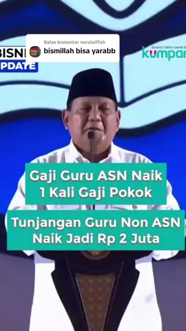 Membalas @nurulaiffah kenaikan gaji berlaku bagi yang mempunyai sertifikat pendidik, kalau yang belum PPG jangan harap  #gajiguru #PNS #p3kguru #prabowopresiden2024 