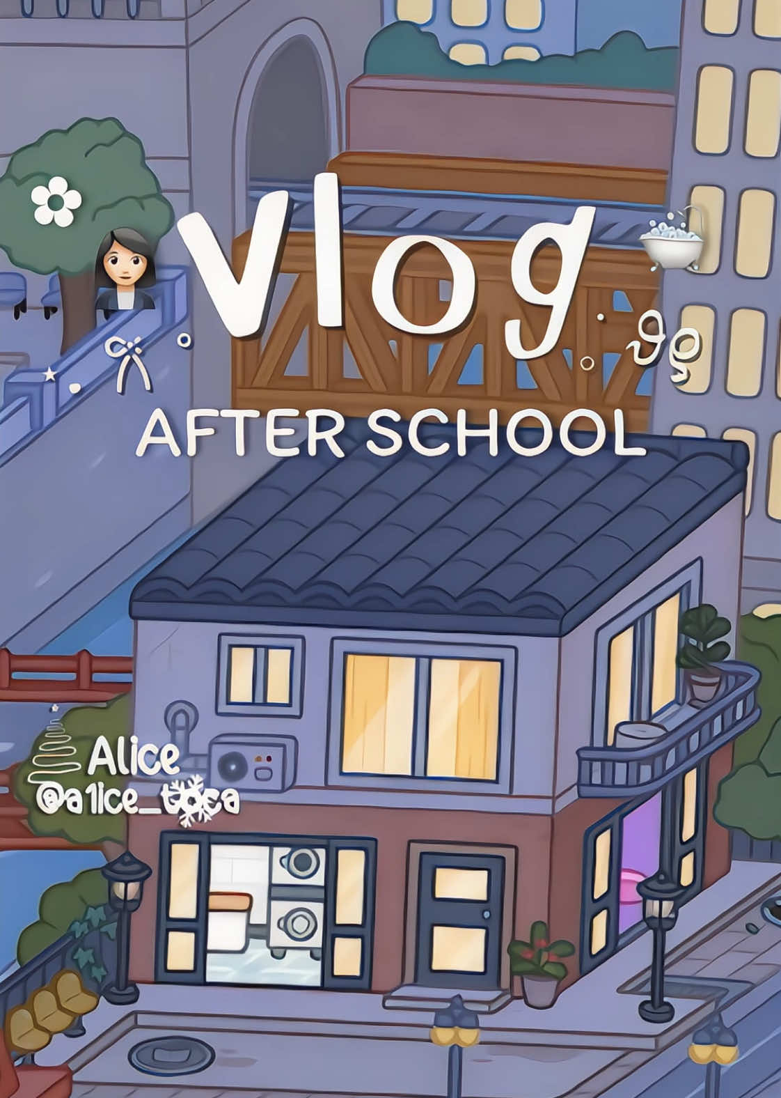 ˚ 𓈒   𓎭 ( ❄️🪵 ) after school vlog | | ☕️🧣 | | 𓈒 ♡🛷 𓈒  #fyp #fypシ #tiktok #tiktokthailand #tocaboca #tocaworld #tocalifeworld 