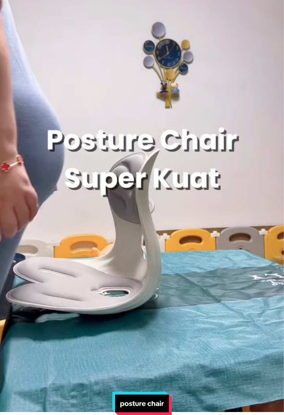 Posture chairrr uk XL tebal dan kuat bangeeeettt <3 #posturecorrection #posturecheck #posturetips #curblechair #penyanggapunggung #pinggang #fy #promoguncang1212 #megaguncang1212 #paydaysale #wibgajian 