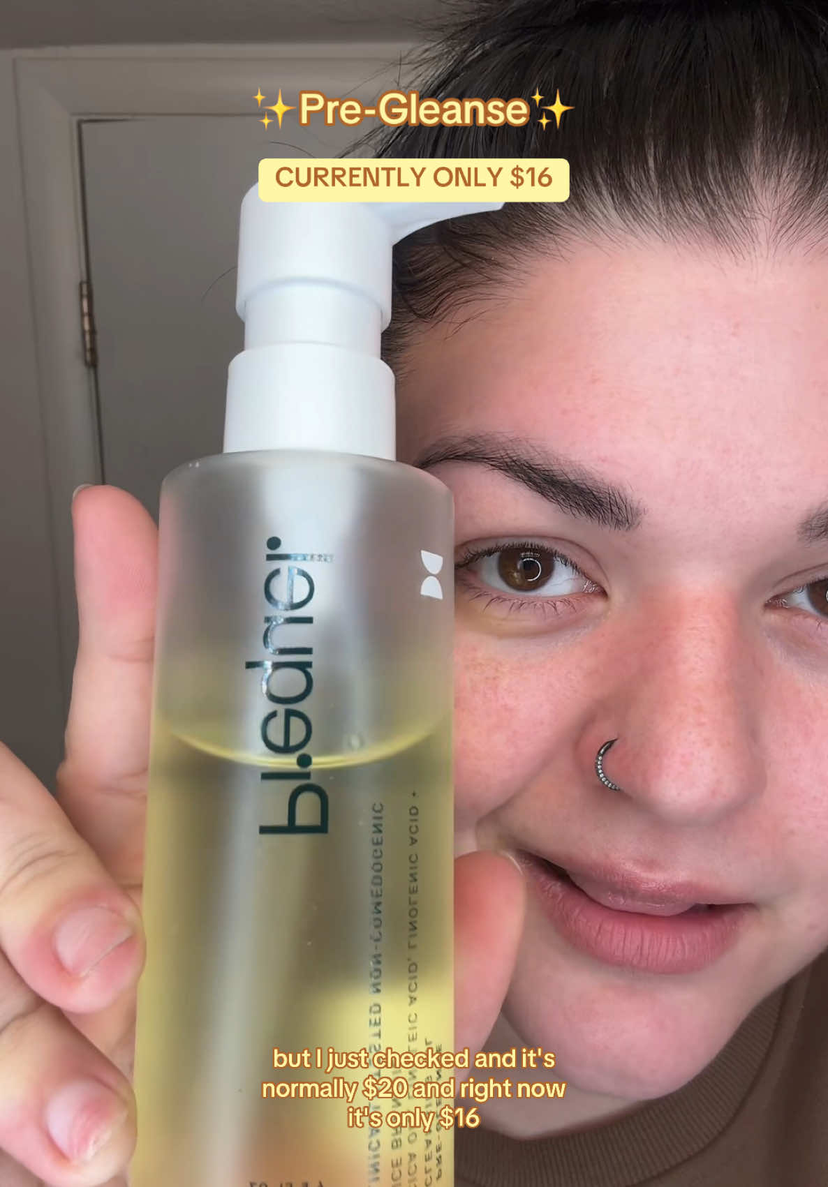 I did a double take 👀 Literally can’t believe this is so cheap right now 🤯 @Prequelskin #prequel #prequelskin #prequelskincare #prequelskincarereview #prequelreview #skintok #pregleanse #prequelpregleanse #oilcleanser #cleansingoil #fyp #foryou #viral #flashsale #majorsale