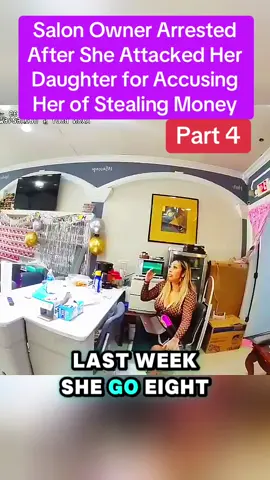 Salon Owner Arrested After She Attacked Her Daughter for Accusing Her of Stealing Money #part6 #cops #copsoftiktok #police #policeofficer #lawenforcementcommunity #viral #flypシ #viralflypシ #usa_tiktok #policeoftiktok #lawenforment #bodycam #part2 