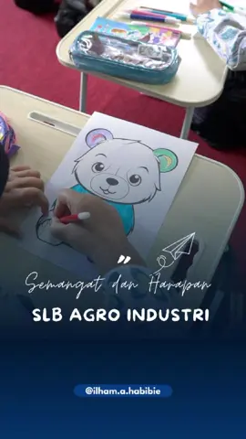 SLB Agro Industri di Bandung Barat, dipimpin oleh Ibu Sri Soedarsono, adik almarhum Bapak BJ Habibie, adalah sekolah disabilitas yang mengintegrasikan pendidikan dengan keterampilan agroindustri. Di sini, setiap orang diajarkan bahwa mereka memiliki hak yang sama untuk belajar dan berkarya. Mari bersama-sama mendukung pendidikan inklusif demi masa depan yang lebih setara dan mandiri.