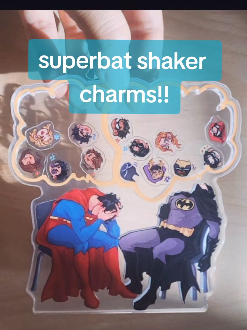 Replying to @.izziot shaker charms are here (*mostly 😅)!!! also black friday shop sale is ongoing rn - use the code ITSFRIDAY2024 for 10% off your order! important shop update: after dec. 9, i will no longer be able to ship to countries in the EU and Northern Ireland due to the new General Product Safety Regulations (GPSR). i'm so sorry! if you're located there and are interested in ordering from my shop, please do so before the 9th. *basically the shakers have arrived, but the bird keychain clasps i wanted to go with them have not. however, since i will not be able to ship anything to the EU/Northern Ireland after dec. 9, i wanted to make them available in some form before that cutoff date! if you order through my etsy, they will come with a silver U clasp instead of the bird clasp. preorder (bird clasp): waveoftheocean.bigcartel.com regular order (U clasp): waveoftheocean.etsy.com #superbat #superman #batman #dc #dccomics #dcu #dcfanart #fanart #clarkkent #brucewayne #batfam #superfam #nightwing #redhood #timdrake #robin #dukethomas #stephaniebrown #cassandracain #damianwayne #jasontodd #supergirl #superboy #jonkent #connerkent #supertwins  #barbaragordon 