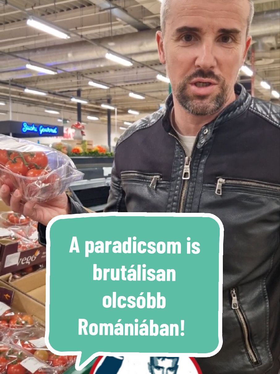 A paradicsom is brutálisan olcsóbb Romániában! Elhúztunk... Maradok a Nép Pártján!💪🇭🇺 #jakabpéter #néppártján #paradicsom 