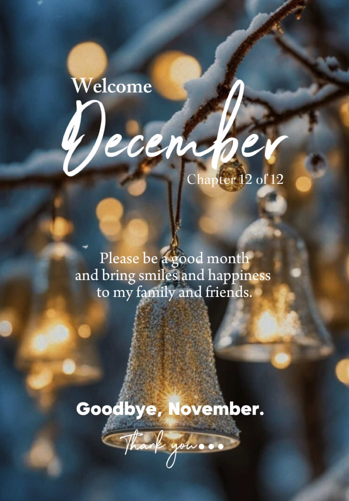 Welcome December ❄️🎄 #CapCut #newmonth #december #greetings #aesthetic #fyp