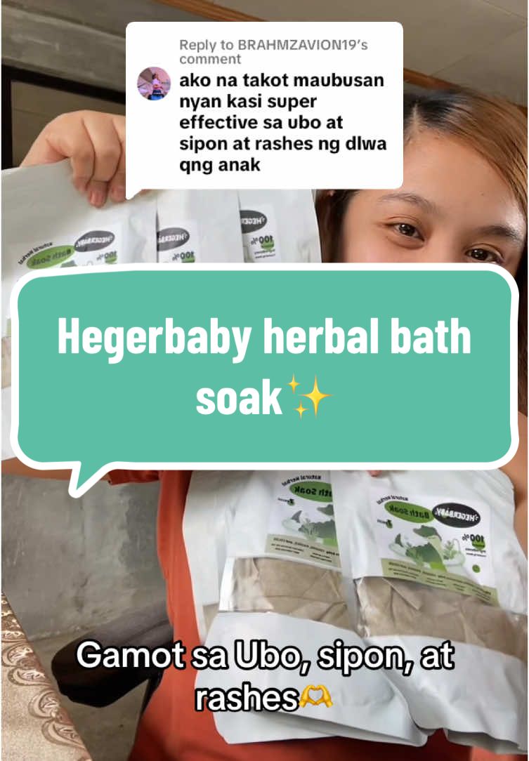 Replying to @BRAHMZAVION19  ganyan kadami stocks ko mi😅  #hegerbabyherbalbathsoak #herbalbathsoak #gamotsaubosiponatrashes #hegerbabyph 