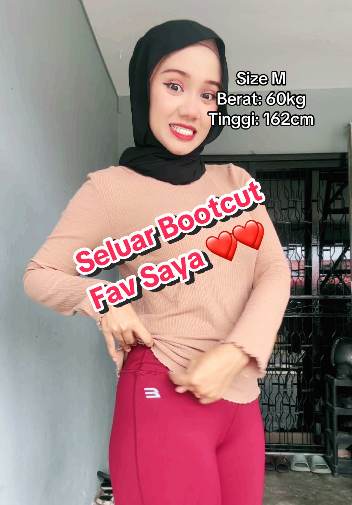 Cantik kan cutting bootcut ni 🥰 lurveee terokkkk 😍