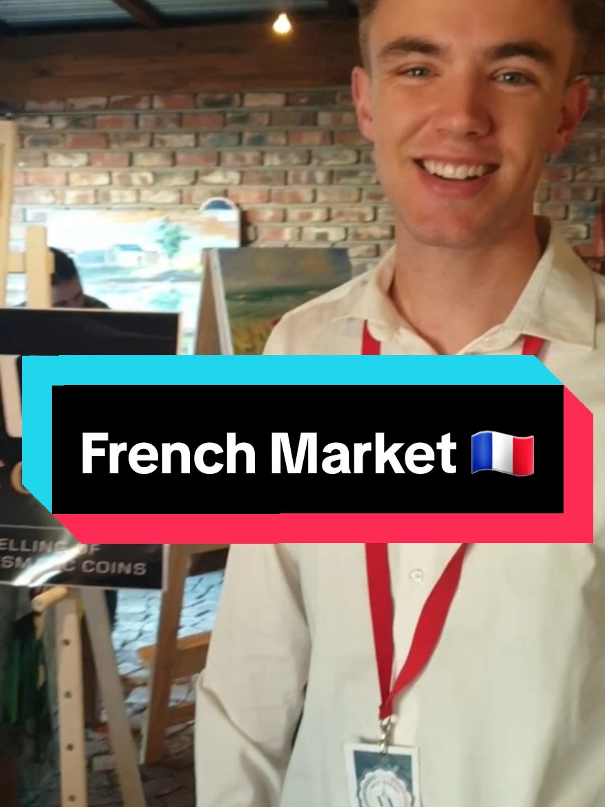 French Market 🇫🇷 #SmallBusiness #market #gold #jwhcoins #proudlysouthafrican #southafrica #money 