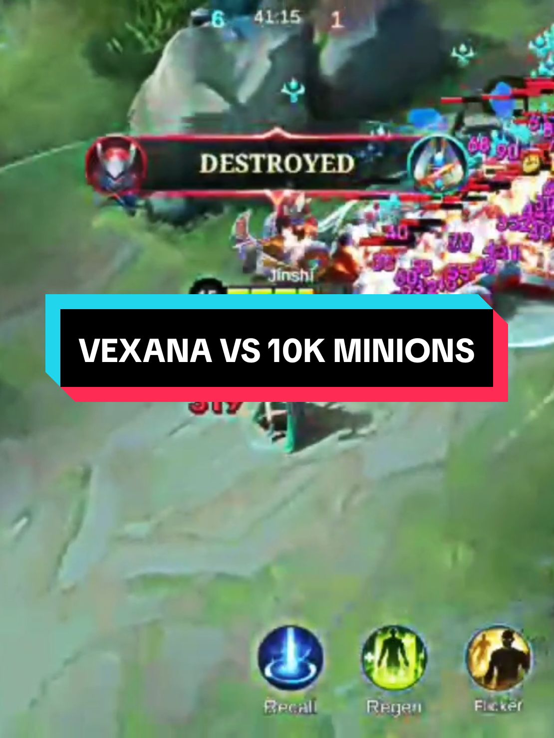 Vexana vs 10k minions? Lah rata #MLBBM6 #MLBBM6TorchRelay #GreaterThanEver #mlbb #mobilelegendsbangbang 