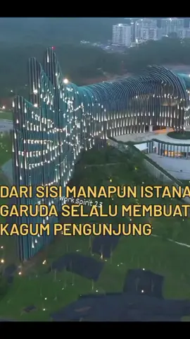 istana garuda selalu membuat kagum para pengunjung nya#fypシ゚viral #infoiknku #ibukotanusantara #indonesia🇮🇩