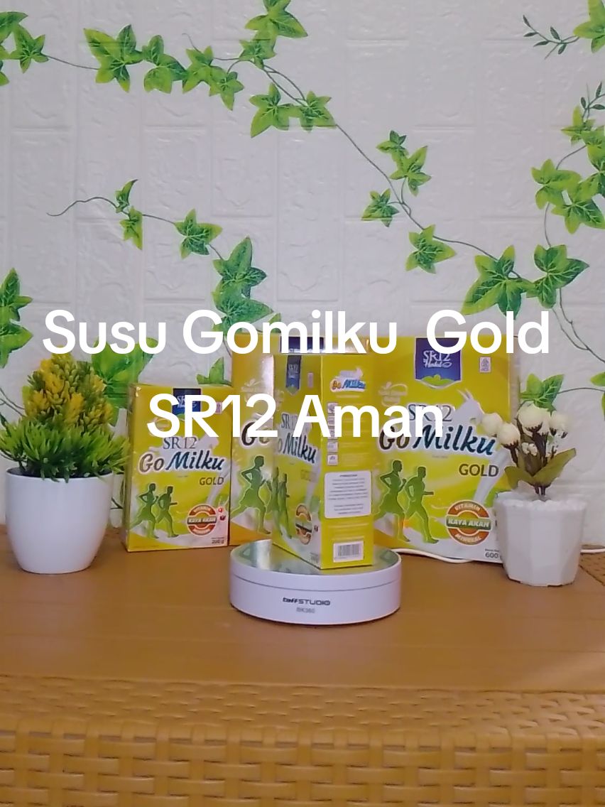 Susu Gomilku Gold SR12 Aman dan menyehatkan. #susukalsiumtinggi #susugomilkusr12 #bpom #sr12skincare #sr12herbalskincareofficial_ 