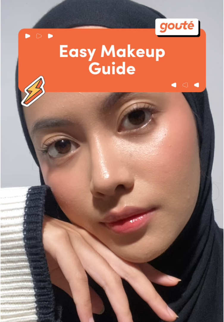 Cuma pakai 3 produk gouté, hasil makeup-nya bisa secantik itu?! Tunggu apa lagi mending klik keranjang kuning sekarang‼️ #GouGetYourLook #gouté #GouWithIt #makeup #viral #tutorial #tips 