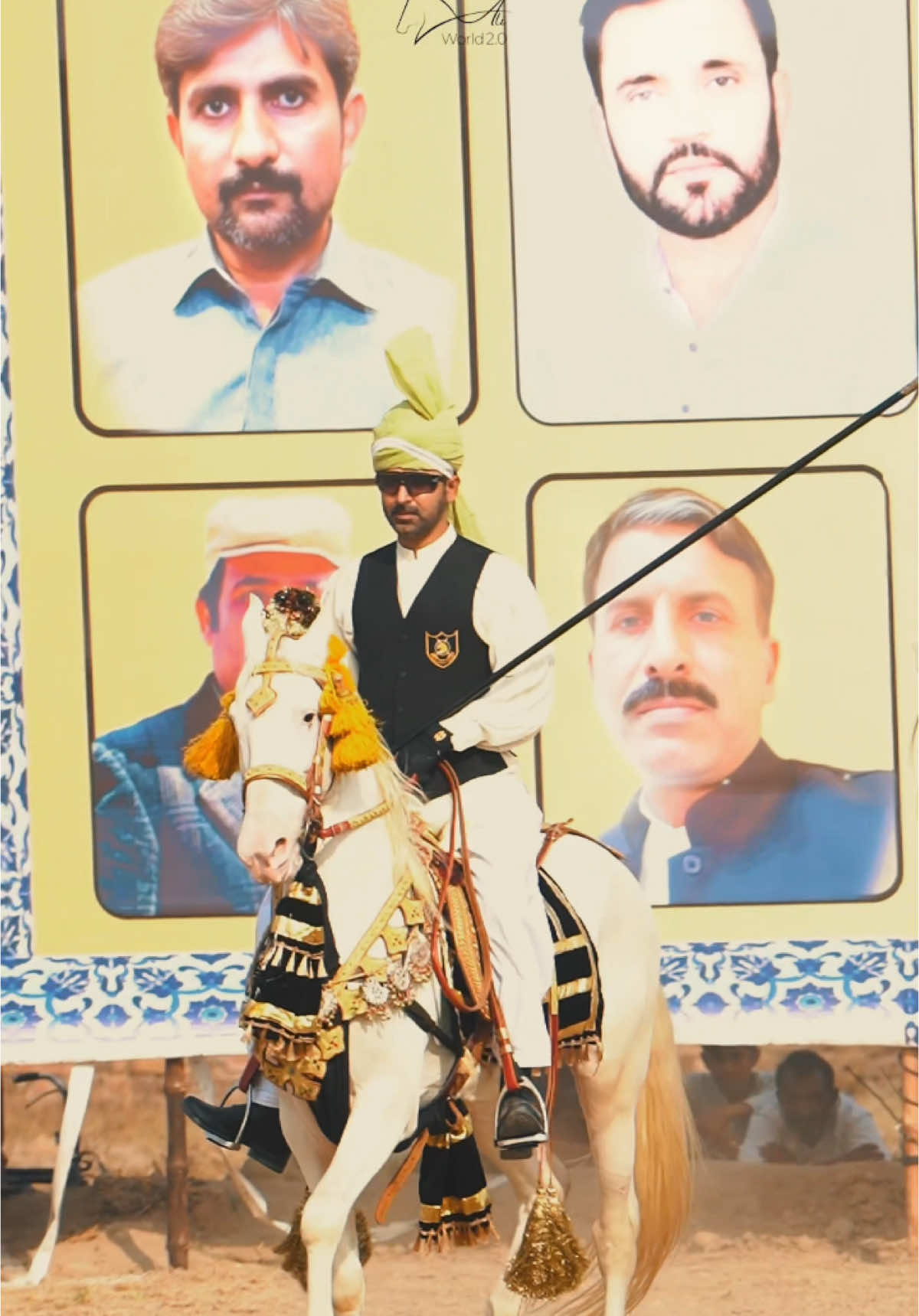 Ali Musa MNA multan ❤️🐎 #alimusagillani #horse #horsesoftiktok #tranding #punjabi #mela 