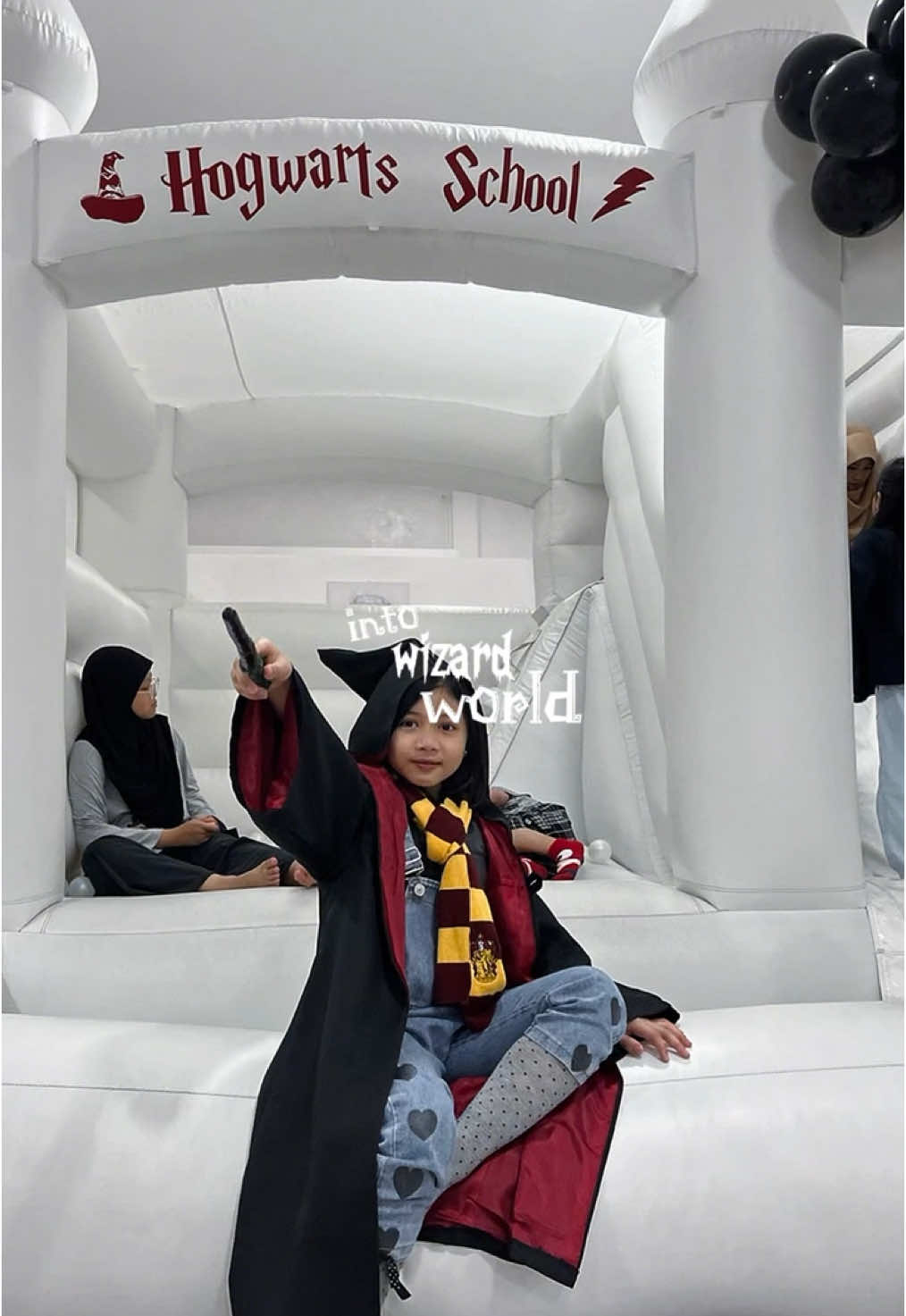 Calling all witches and wizards! Join the Spellbound Magic Party with spinning balloons and the Leaping Bouncy Castle! Let the enchantment begin! #bouncer #party #birthday #brunei #bruneiviraltiktok #bruneifyp #bubblehouse #bruneifyp #happy #whitecastle #harrypotter 