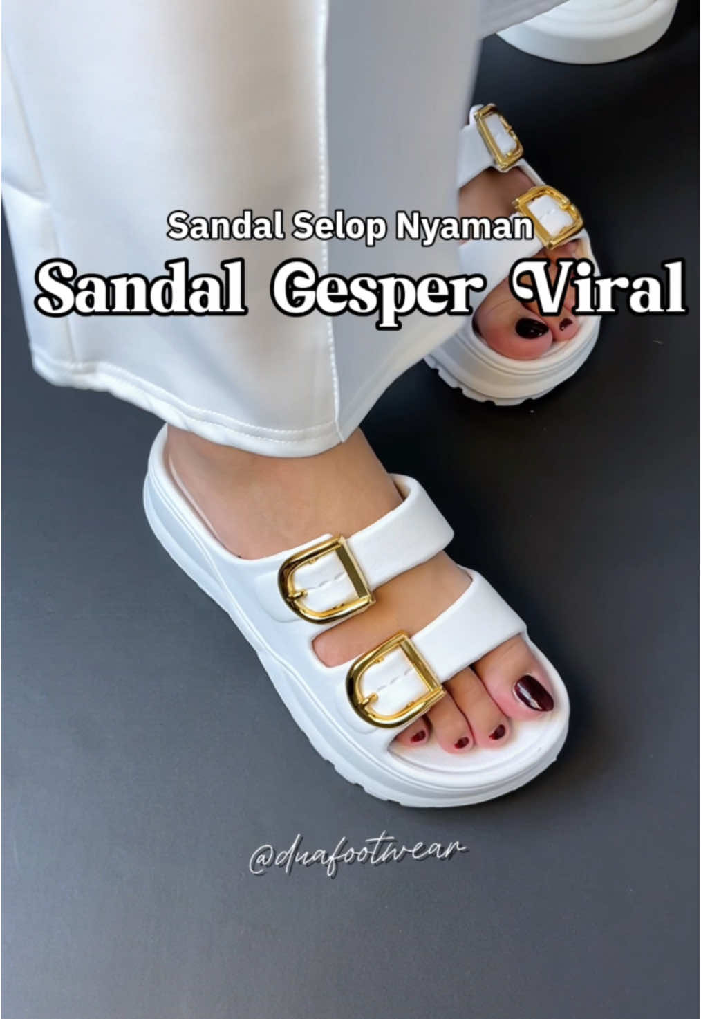 Sandal wedges gesper bahan karet yang lagi viral 😍🫶🏻#megaguncang1212 #sandalwanita #sandalgesper #fypシ゚ #promoguncang1212 #sandalselopwanita #sandalkoreanstyle #jelajahindonesia 