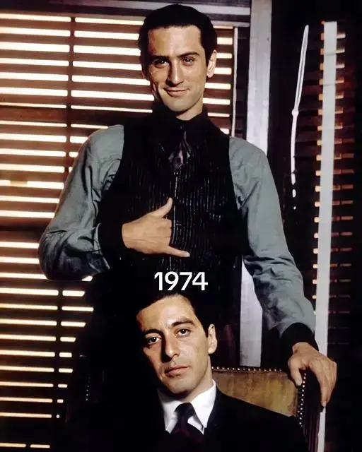 the g.o.a.t actors... #alpacino #robertdeniro #movie #foreveryoung