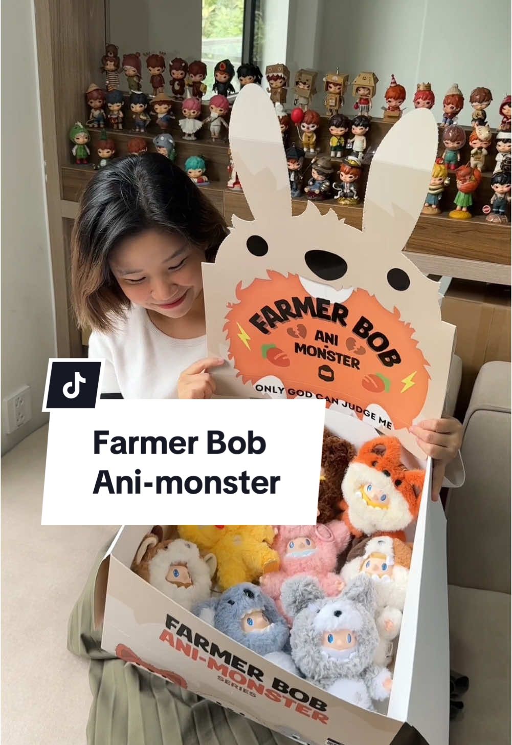 Unbox Farmer Bob ANI-MONSTER từ @Finding Unicorn Official 🥰 #chaumuoi #bindbox #plushdoll 