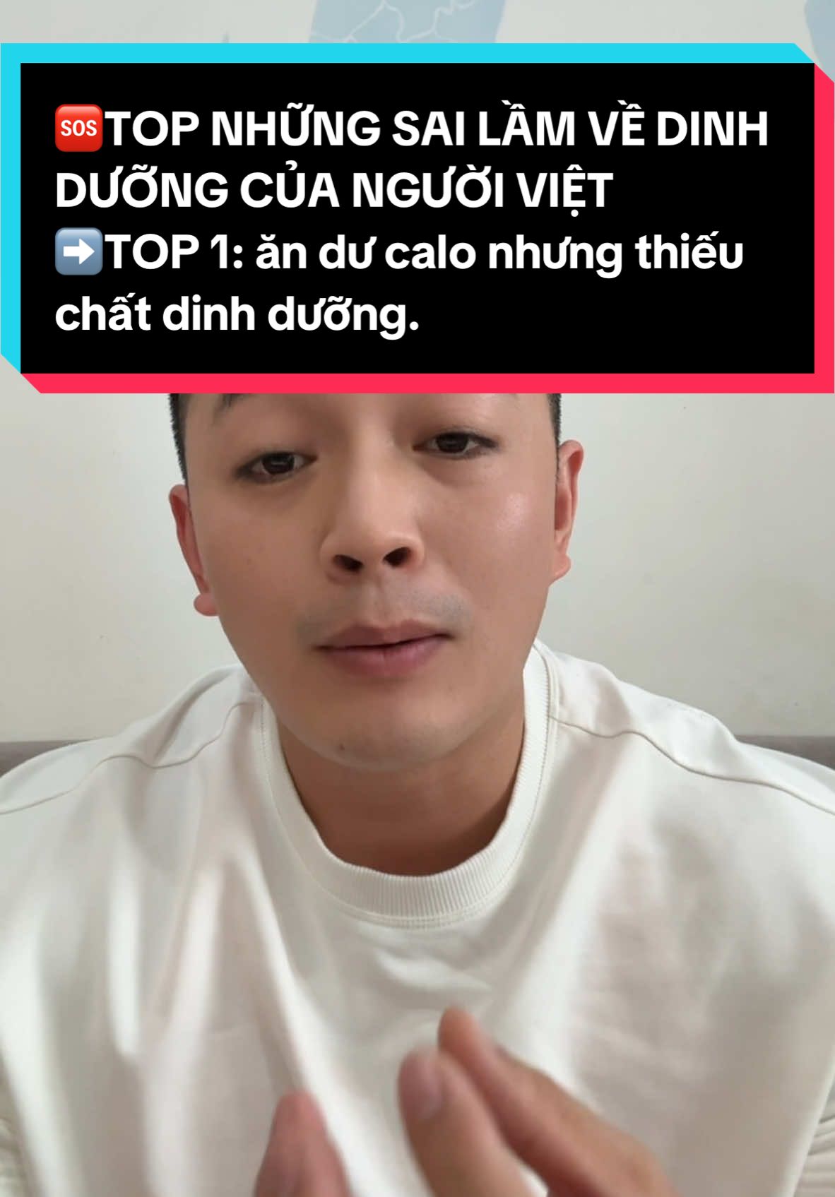 🆘TOP NHỮNG SAI LẦM VỀ DINH DƯỠNG CỦA NGƯỜI VIỆT ➡️TOP 1: ăn dư calo nhưng thiếu chất dinh dưỡng.#boxstudio #trungtaibunbo #daotaoptchuyennghiep #ptlandfitness 