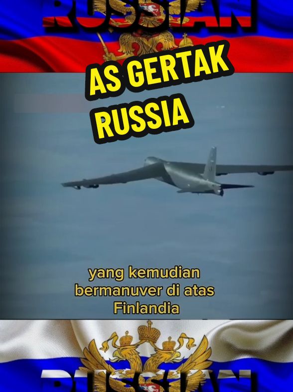 AS gertak Rusia kirim pesawat pengebom nuklir #russia #millitary #fyp 