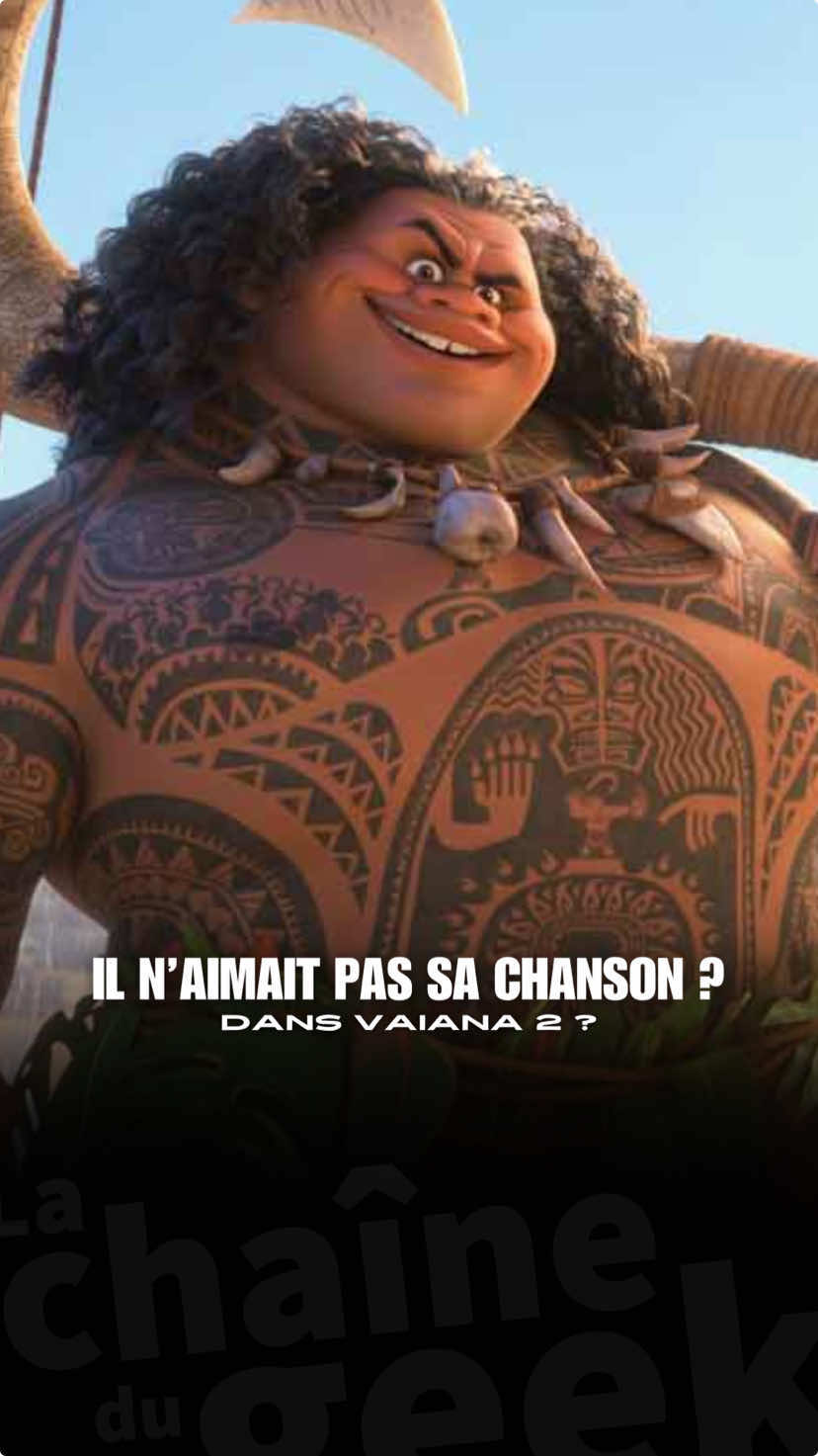 #anthonykavanagh n’aimait pas sa chanson dans #Vaiana2 ? #Vaiana #moana #disney #cerisecalixte #dwaynejohnson 