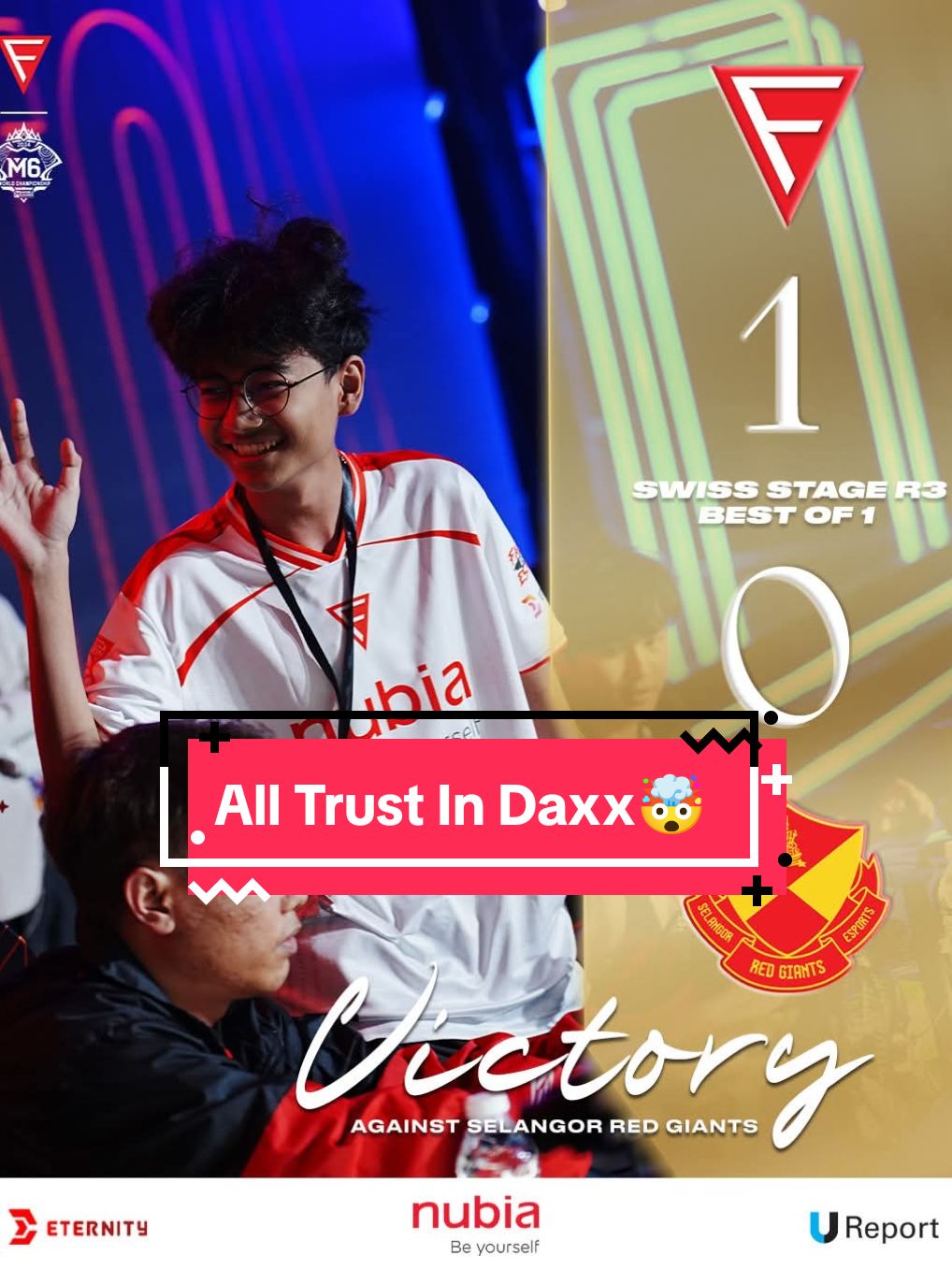 All Trust in Daxx 🤯 #GreaterThanEverMM #NeverGiveupMM #MLBBM6 #MobileLegendsBangBang @casterzyzyy @fcon_daxx