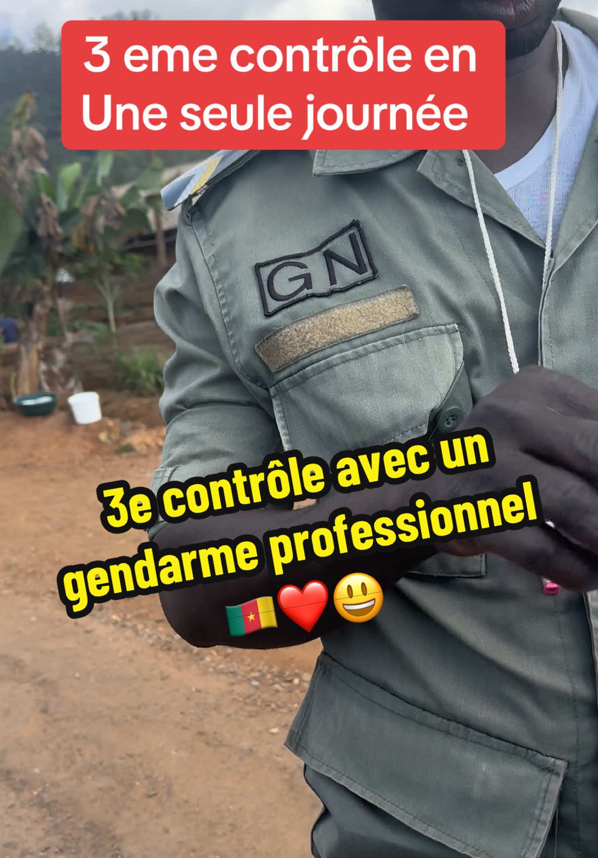 En une journée, je me suis fait contrôler trois fois. En vidéo, je vais vous faire un résumé du troisième contrôle, ayant déjà subi deux contrôles, le premier étant le deuxième, avec des officiers compétents et qualifiés, professionnels.  #ulrich_machinerie #camerountiktok🇨🇲 