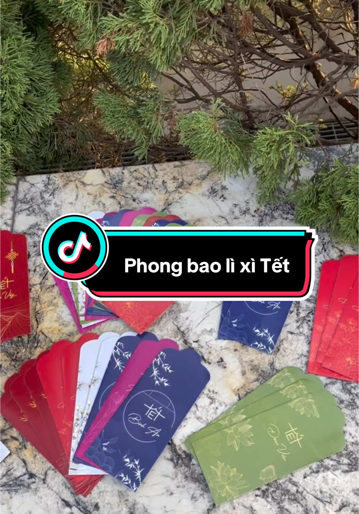 Phong bao lì xì Tết #phongbaolixi #mungtuoi #mungtuoinammoi #locdaunam #hoanhy #tet #tết #xuhuongtiktok #trendingvideo #videoviral 