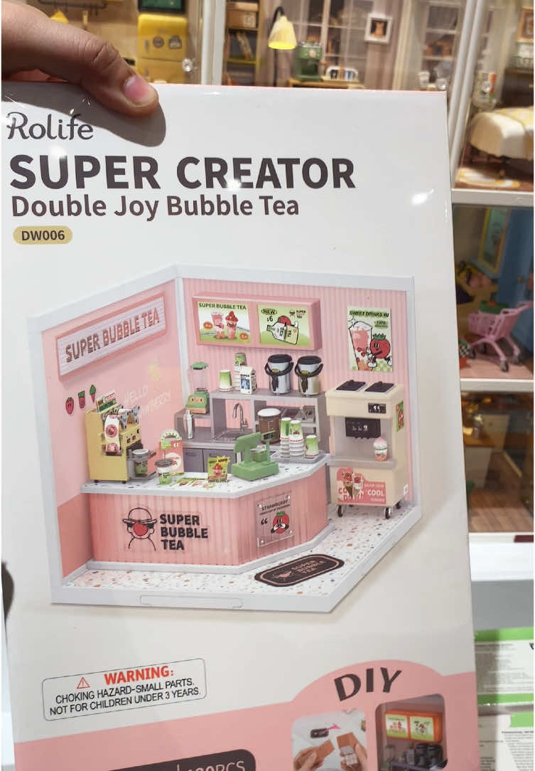 Koleksi rolife bertambah dompet aku menangis😹 #toys #toyscollection #rolifeminiatures #rolifesupercreator #toysreview #shopping #bubbletea #store 