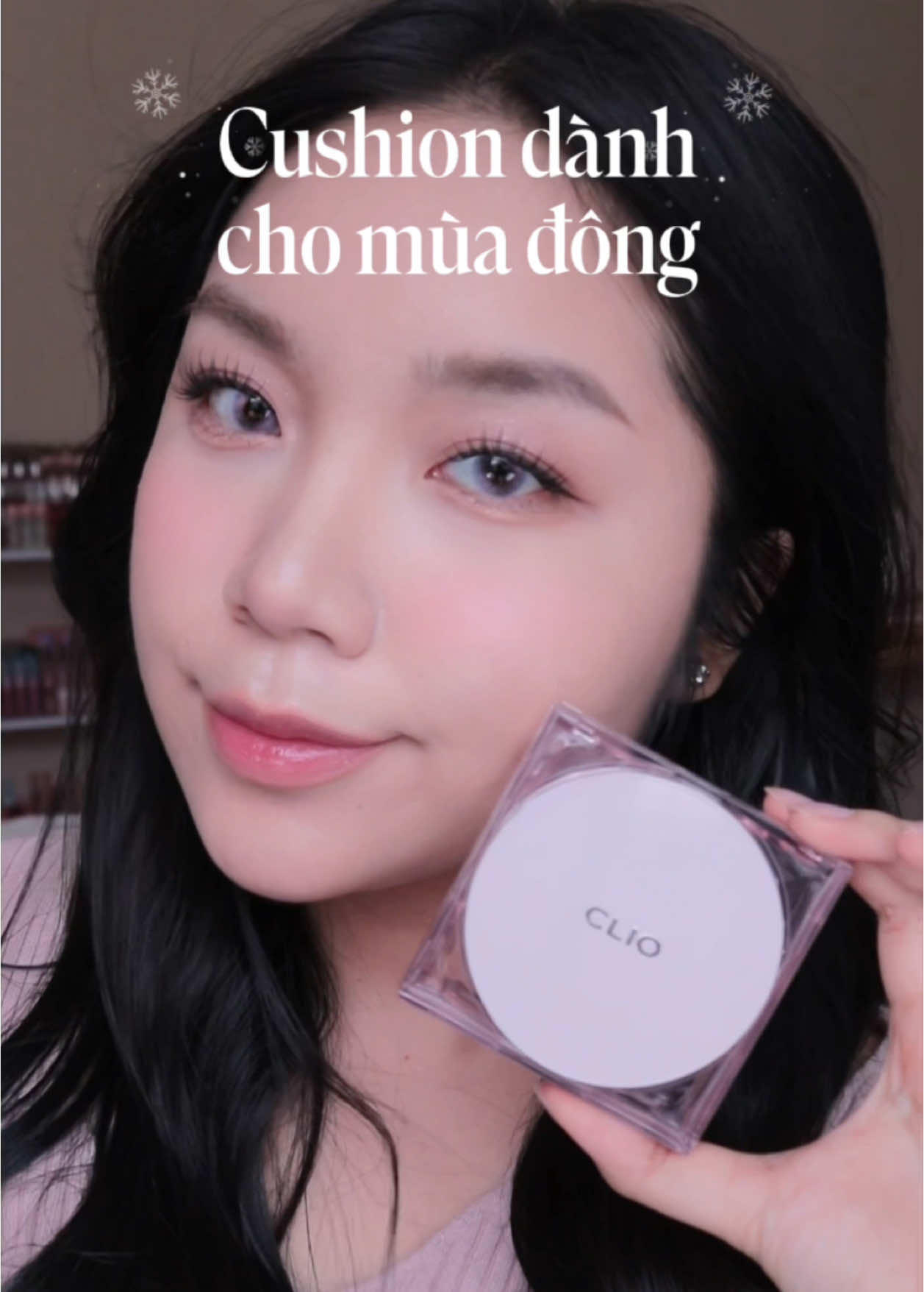 Cushion cấp ẩm căng bóng cho mùa đông #hajbangw #goclamdep #BeautyTok #makeup #clio #cushion #killcovermeshglowcushion #viralcushion #fyp @cliocosmetics_global 