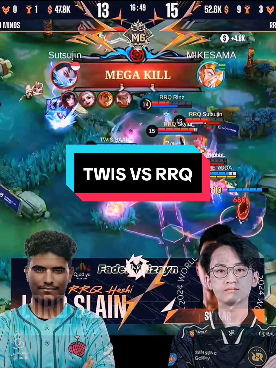 Hah sutsujin granger jungler 😱 Twisted Minds vs RRQ Hoshi Game 1 M6 Swiss Stage D3 #MLBBM6TorchRelay #GreaterThanEver #M6nyalaIndonesia #MLBBM6 #M6 #RRQ #vivarrq 