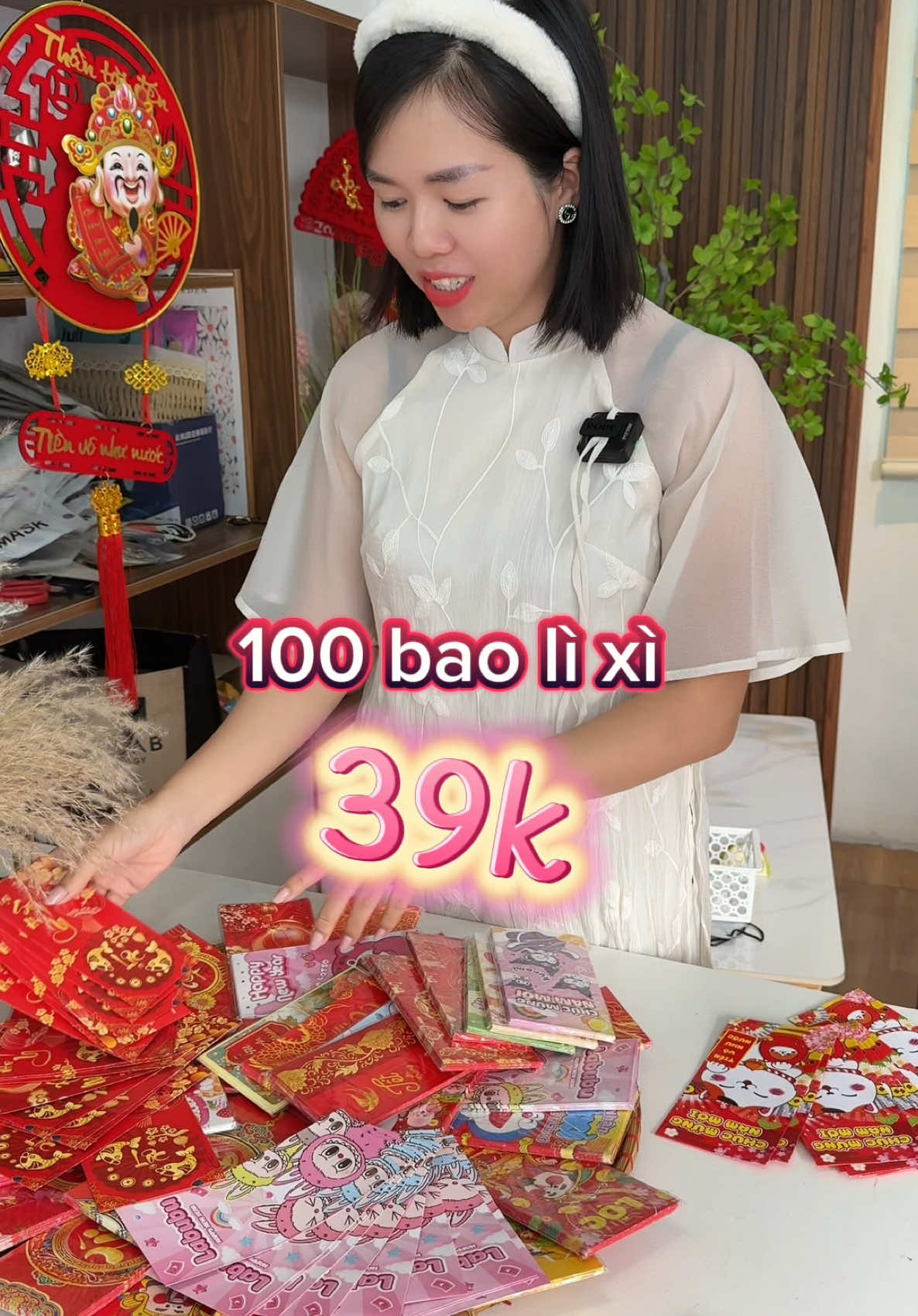 Cùng bô 100 chiếc bao lì xì mà  chỉ bằng cốc trà sữa ##lixi##lixitet2025