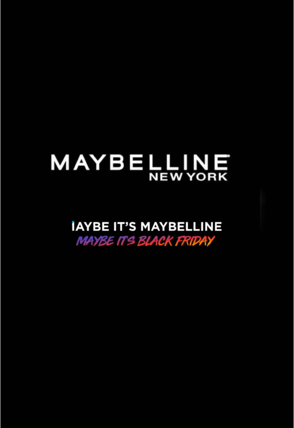 Go get your @Maybelline NY lip and face products at 50% off this Black Friday. NB eye products are not included in this sale Instore sale from 29 Nov - 1 Dec at Dischem,Clicks or Truworths Online sale from 29 Nov - 2 Dec on Amazon,Superbalist,TakeAlot and Bash @Maybelline New York Africa #mnyblackfriday #BornWithlt #blackfridaydeals #makeup #makeuponline #makeuponabudget #maybelineblackfridaysa #maybellineblackfriday 