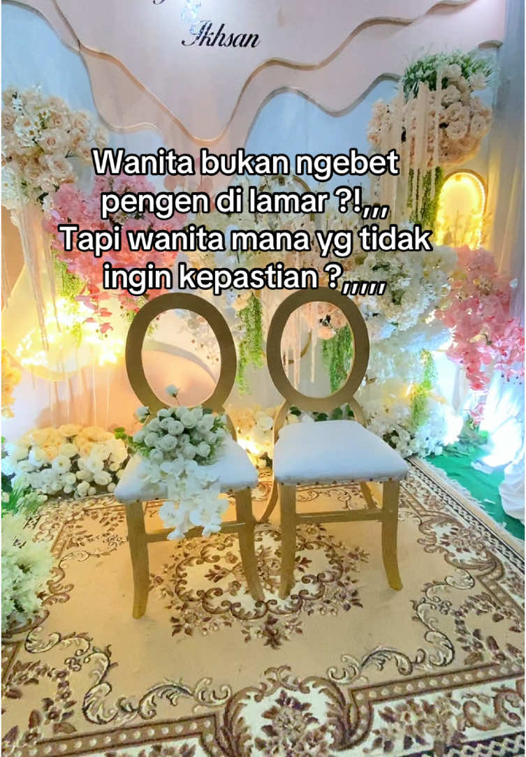 Wanita bukan ngebet pengen di lamar ?!,, Tapi wanita mana yg tidak ingin kepastian !!#dekordemakhits #demak #lamaranmoment #muademak #dekorlamaranmurah #fypシ゚viral #dekorpesta #moment #dekorasiwedding #dekorpelaminan #menyalaabangkuh🔥🔥🔥🔥🔥 