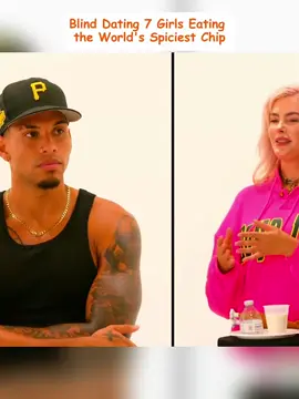 Blind Dating 7 Girls Eating the World's Spiciest Chip#foru #funnytiktok #blind #dating #social #experiment #fyp