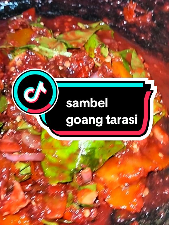 sambel goang tarasi #sambelcibiuk #sambelgoang #sambelkhassunda #sambeltarasi #sambelmentah #sambelmentahterasi #sambelsurawung 