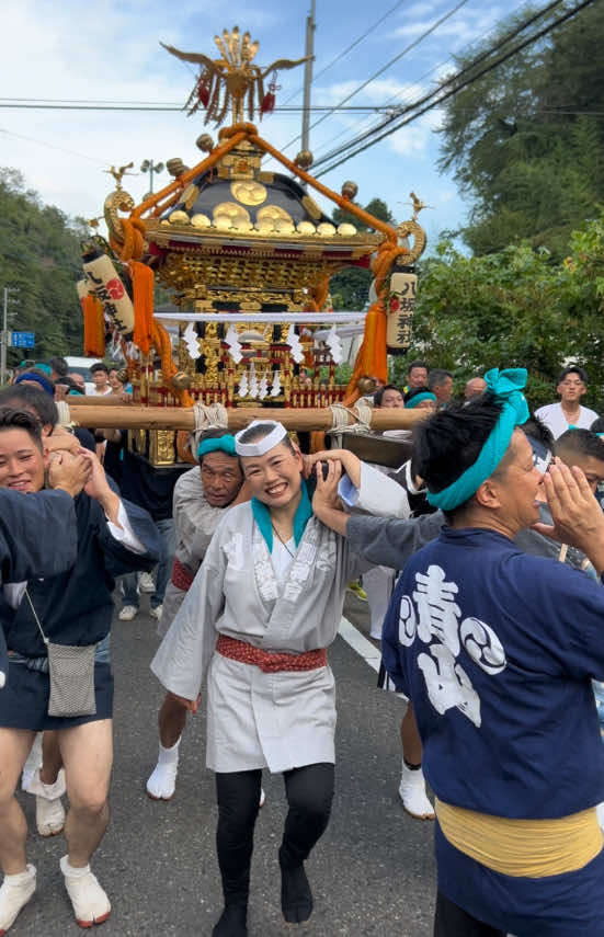 江戸前からのどっこい🫶 #お神輿#神輿#祭り#お祭り#御神輿#omikoshi#japan#神輿女子