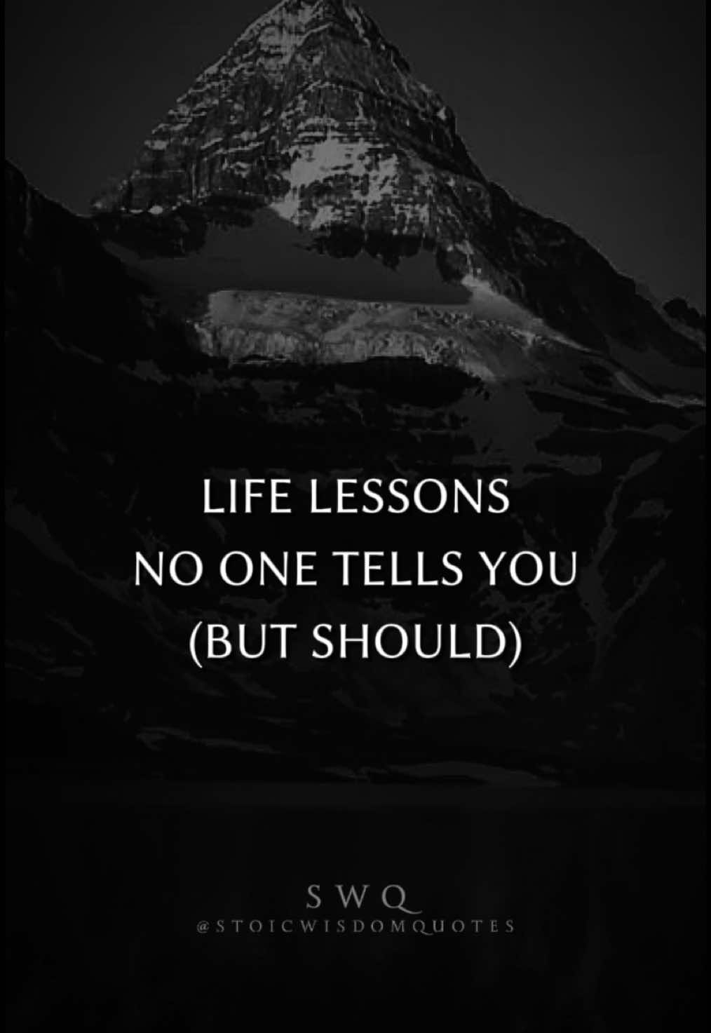 Life Lessons No One Tells You (But Should) #quotes #motivation #lifelessons #people 