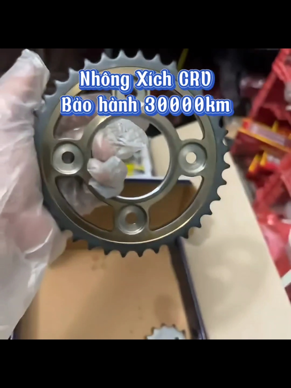 Nhông Xích CRV - SSS Nhật bản , xích đúc cao cấp 9Ly phù hợp cho hầu hết dòng xe số và xe côn ... #hottrend #xuhuong #nhongsendiacrv #crv #nhongsendia 