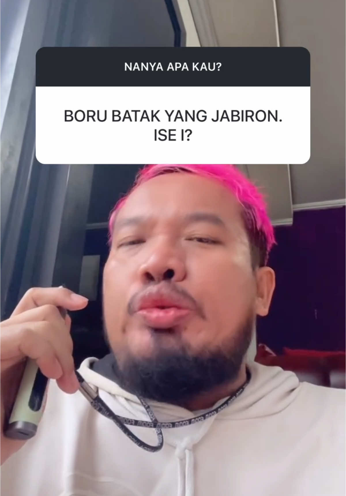 Kan nggak ada kan wei?