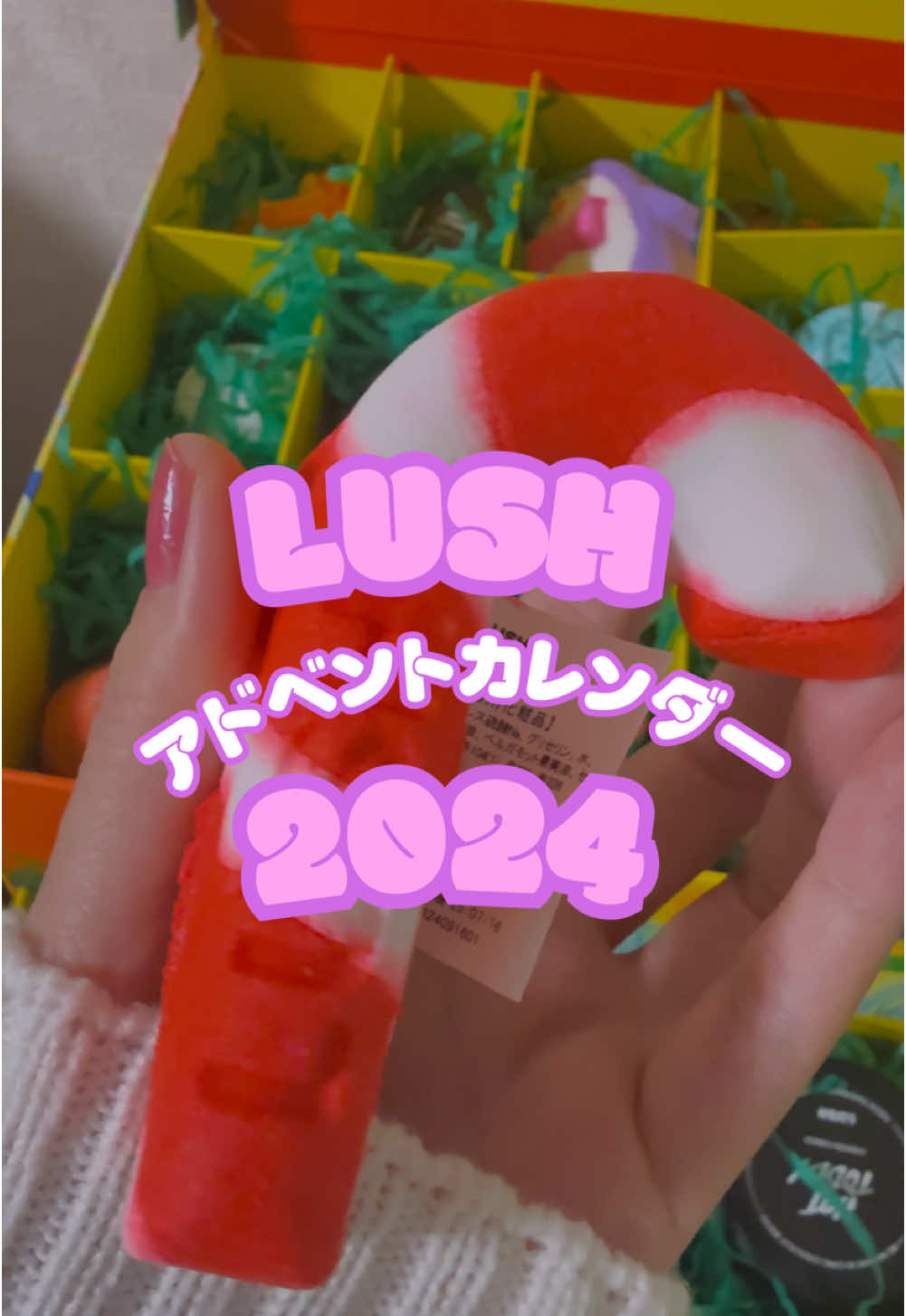 LUSHのアドベントカレンダー2024🎄  #unboxing  ボディケアはもちろん 他にもリップケアやフレグランス、キャンドルまで入ってバラエティ豊で楽しいアドベントカレンダーだったよ🥰 本来のアドベントカレンダーの開け方じゃないし開け方も雑だけど許してね🥹  #LUSH  #ラッシュ #アドベントカレンダー  #アドベントカレンダー2024 #開封の儀 #バスタイム #バスボム #入浴剤 #コスメ好きな人と繋がりたい #어드벤트캘린더 #adventcalendar  #코덕 #코덕스타그램