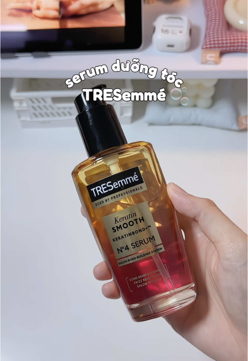 Serum dưỡng tóc TRESemme #tresemme #chuyengiatoc #serumduongtoc #unbox #review #viral #xuhuong #fyp 