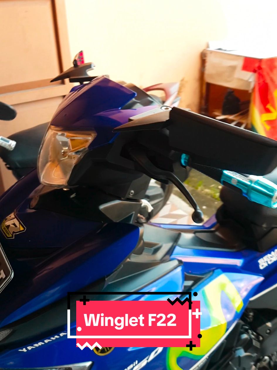 Membalas @meng_a.v nih bro spion winglet terpasang di MX King.  #SpionWinglet #SpionUniversal #SpionWingletH2R #ModifikasiMotor  #MegaGuncang1212  #AsesorisMotor 