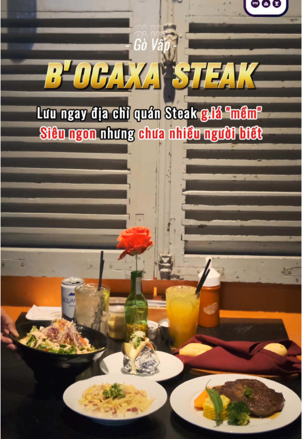 Xem lại video muốn đi ăn nữa ghê, lụy B'ocaxa Steak 😍 #nex #nexnow #nexbooking #booking #bocaxa #bocaxasteak #nhahang #steak #henho #diadiemhenho #reviewanngon #ancungtiktok 