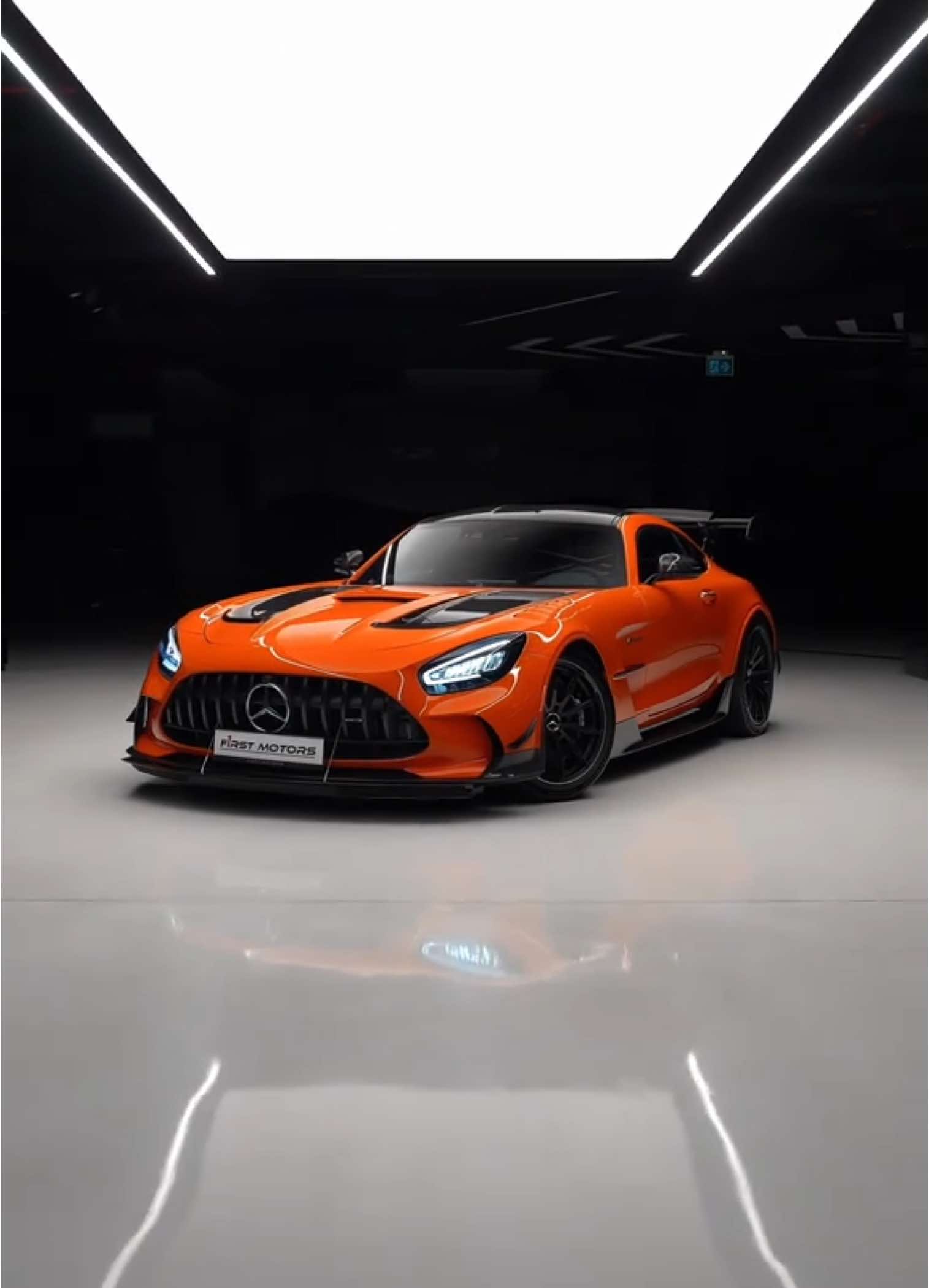 Heard you needed a splash of orange 🍊 2021 Mercedes-Benz AMG GT Black Series  #mercedesbenz #gtblackseries #cardealership #dubaicars #carsdaily #sportscars #amg 